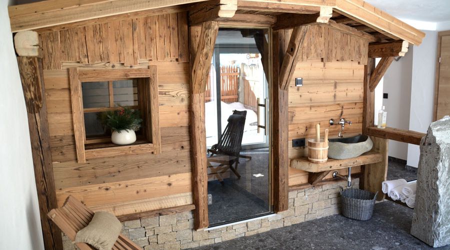 Chalet Mit Wellness