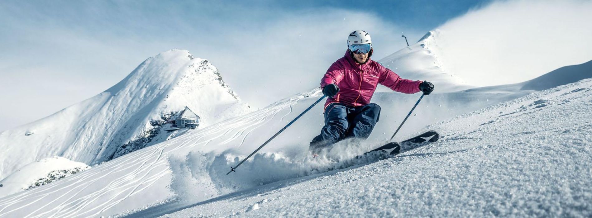 Skifahren Gletscher